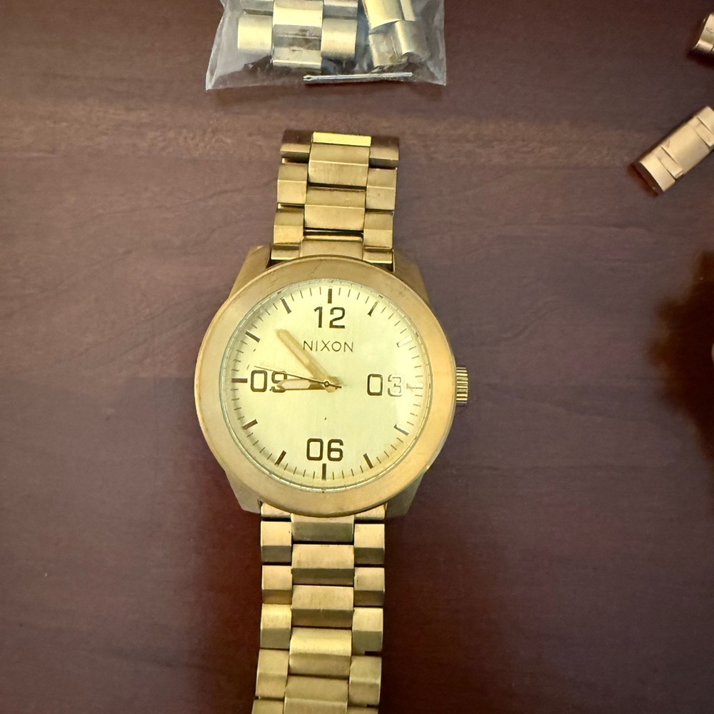 Nixon Gold-Tone Men's Watch